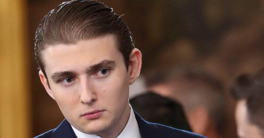 Barron Trump 'Inherits Unfortunate Trait' From The Don