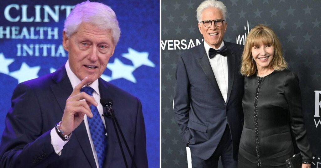 Bill Clinton Grilled Ted Danson Over ‘Intentions’ with Mary Steenburgen Bill Clinton Grilled Ted Danson Over 'Intentions' with Mary Steenburgen