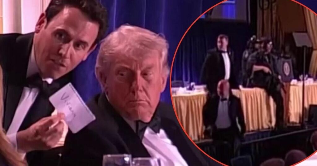 Trump Evacuated After Shooting at White House Correspondents’ Dinner Trump Evacuated After Shooting at White House Correspondents’ Dinner