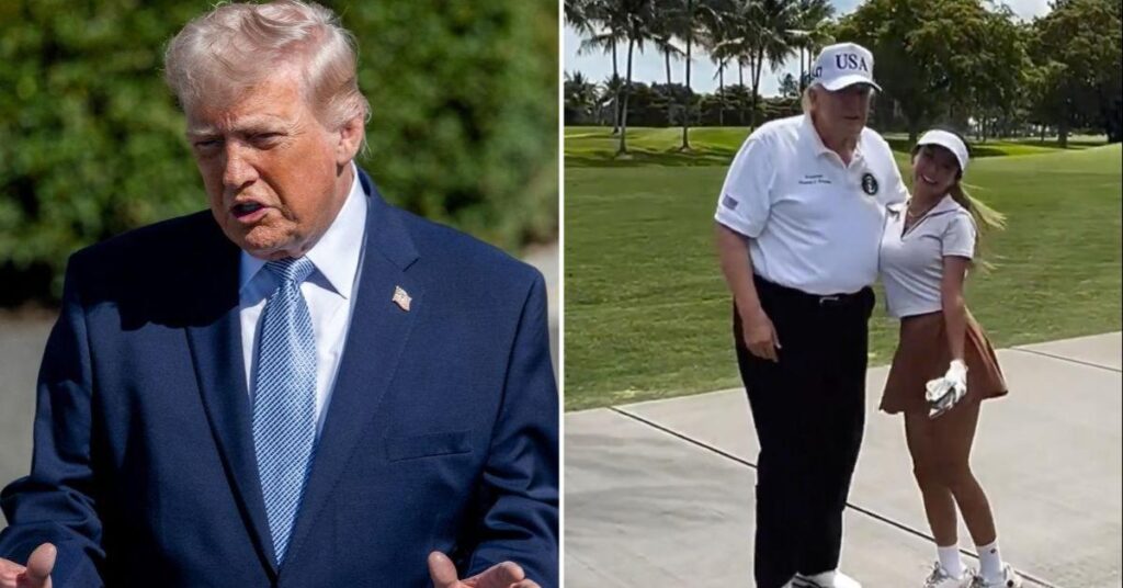 'Creepy' Trump Torched After Complimenting A Woman