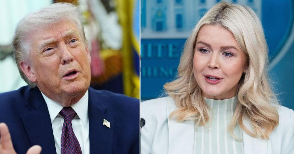 Trump Looking to Oust Karoline Leavitt and Is Already Eyeing Replacements