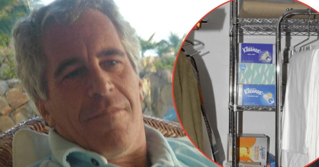 Jeffrey Epstein Hid Secret Cameras in Kleenex Boxes Jeffrey Epstein Hid Secret Cameras in Kleenex Boxes