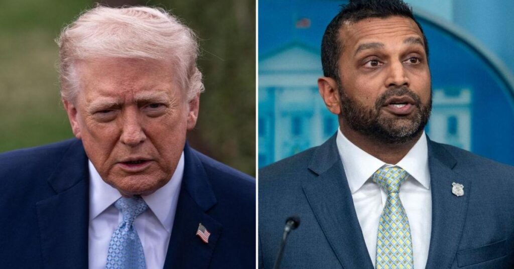 Kash Patel 'Freaked Out' After Thinking Donald Trump Fired Him