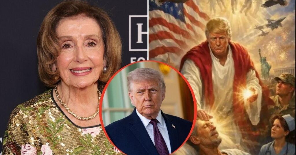 Nancy Pelosi Urges Trump to 'Seek Treatment' After AI Jesus Photo