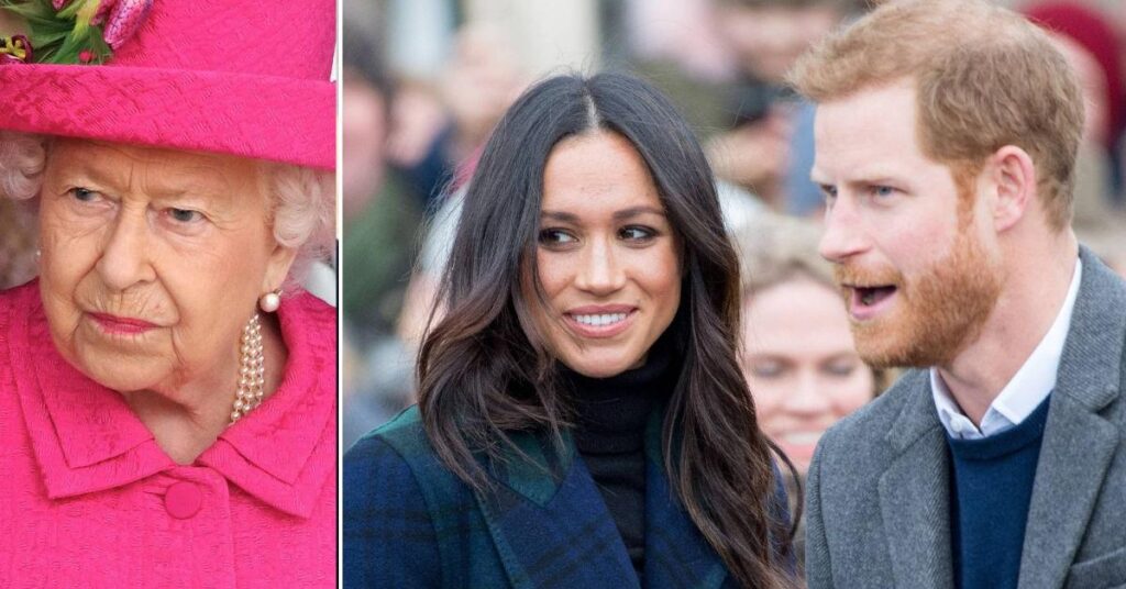 Harry and Meghan Blasted for 'Odious' Use of Queen's Nickname Lilibet