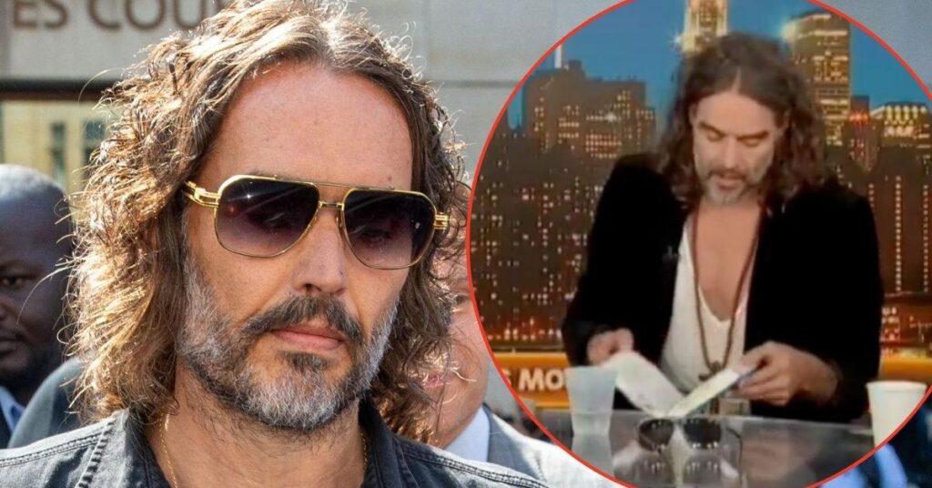 Russell Brand Scrambles To Find Bible Verse On Live TV Russell Brand Scrambles To Find Bible Verse On Live TV