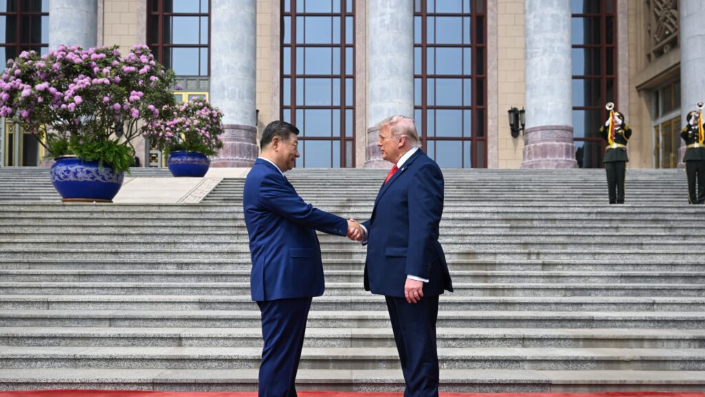 Trump, Xi begin summit in first U.S. presidential trip to Beijing in nearly a decade Trump, Xi begin summit in first U.S. presidential trip to Beijing in nearly a decade