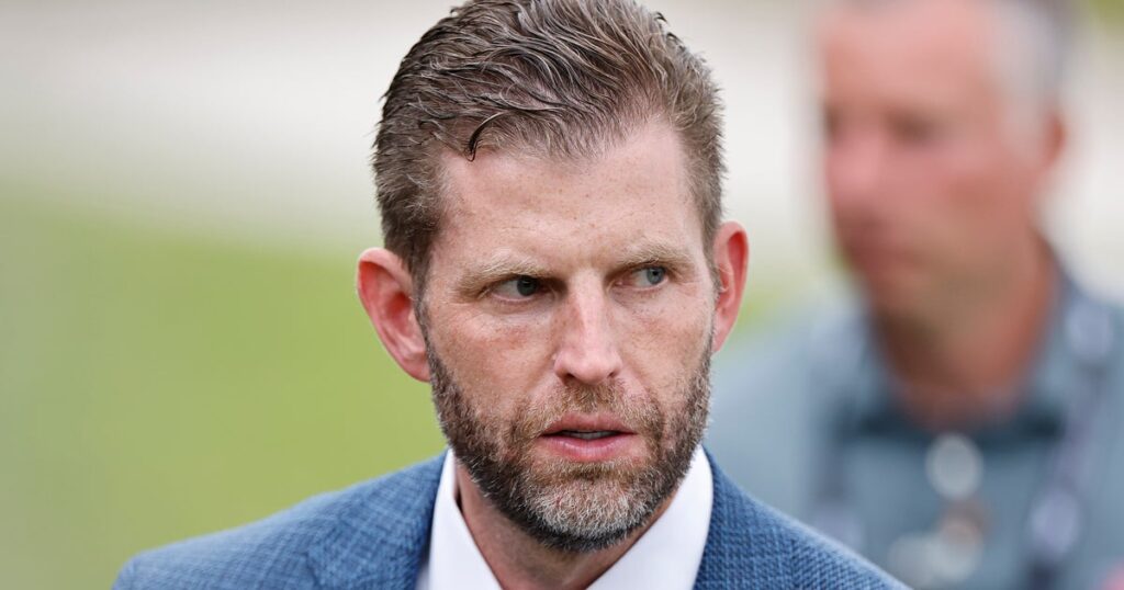 ‘Outright Lies’: House Dem Posts Receipts After Eric Trump Denies Family Investments
