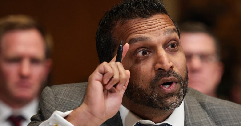 Kash Patel’s Boasts About Drinking Come Back To Haunt Him