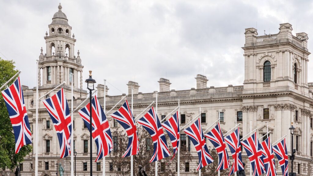 Inside the British lab hunting for dangers lurking in AI | Technology News British flags outside Parliament Square in London, which hosts various governemental offices including the AI Security Institute, on May 12, 2026.