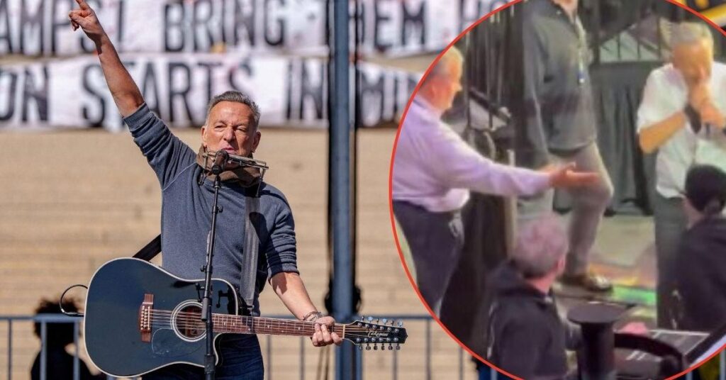 Bruce Springsteen Appears to ‘Snub’ Chris Christie at Show in Viral Moment Bruce Springsteen Appears to 'Snub' Chris Christie at Show in Viral Moment