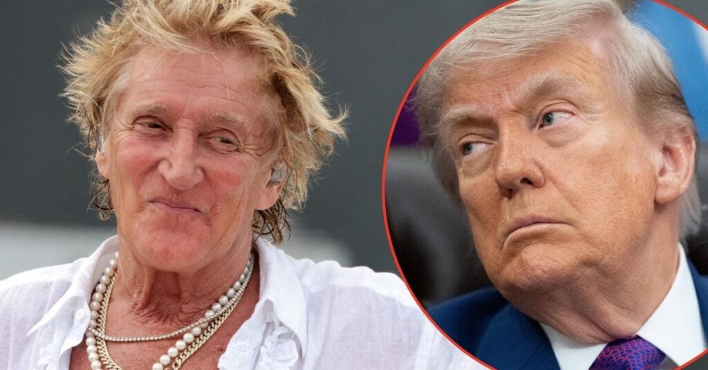 Donald Trump and Rod Stewart Feud Claims Surface