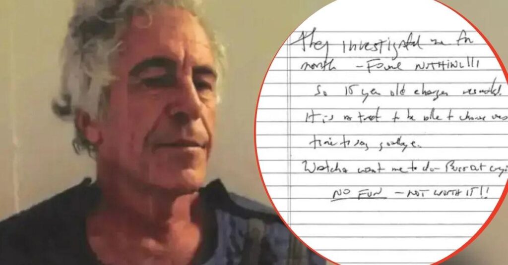 Epstein's Cellmate Hits Back at Brother's Claim 'Suicide Note' Is a Fake