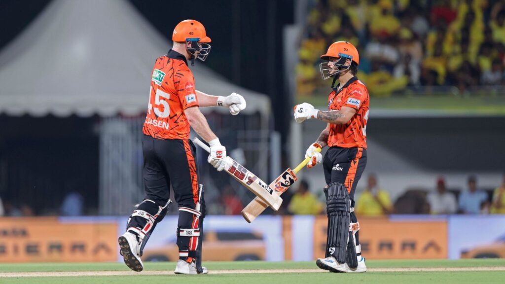 Ishan Kishan & Heinrich Klaasen take Sunrisers Hyderabad into playoffs, push CSK to the brink