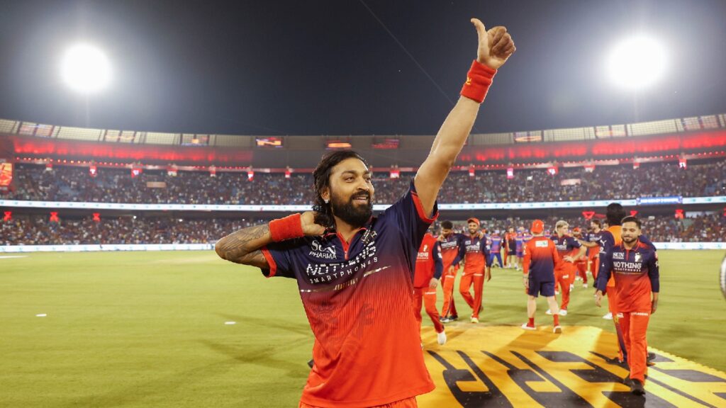 Krunal Pandya on why he decided to bat on despite cramps in RCB’s run chase against MI: ‘Always cherish tough situations’