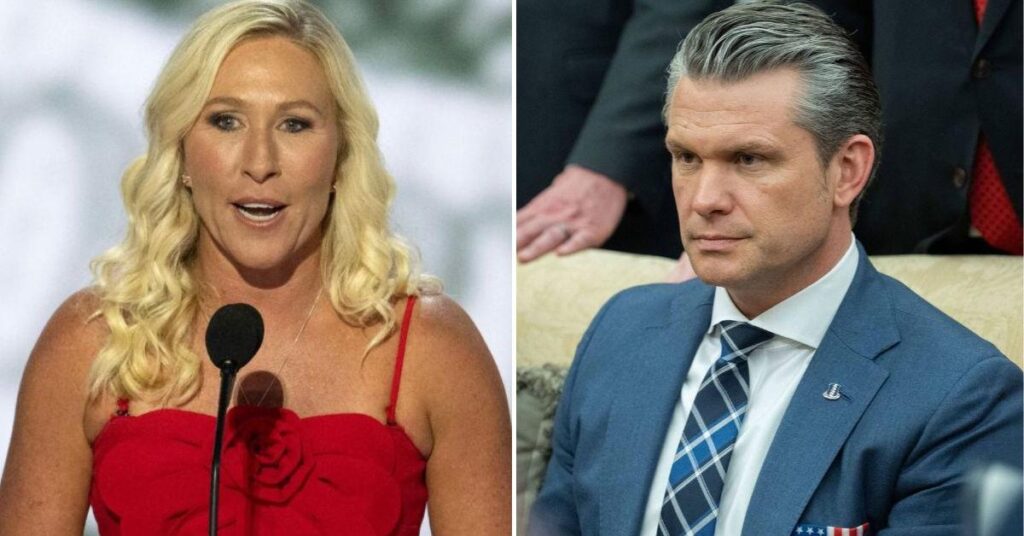 MTG Sparks MAGA Civil War by Blasting Pete Hegseth's Loyalty to Trump