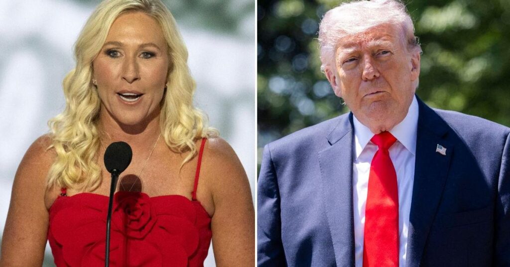 Marjorie Taylor Greene Claims Trump Said She 'Deserved' Death Threats