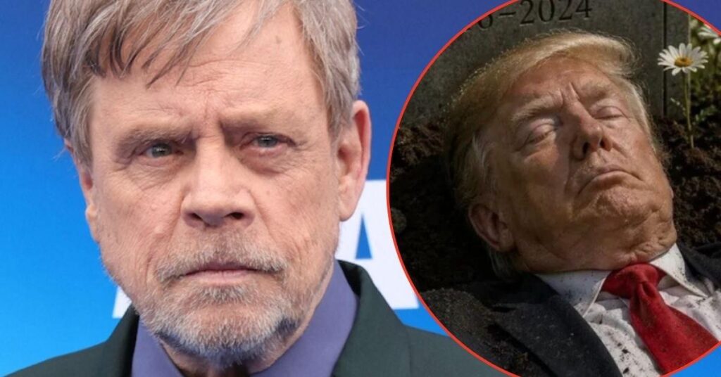 Mark Hamill Torn Apart For Posting AI Image of Trump in Grave Mark Hamill Torn Apart For Posting AI Image of Trump in Grave