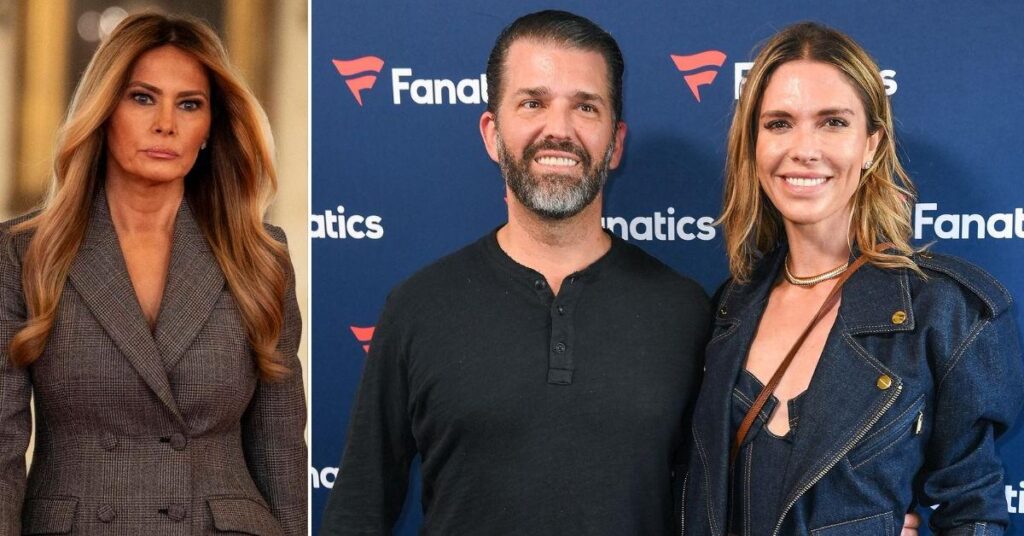 Melania Trump Snubs Stepson Don Jr.’s Wedding in the Bahamas Melania Trump Snubs Stepson Don Jr.'s Wedding in the Bahamas