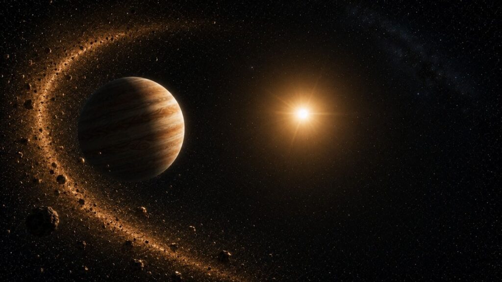 Ring of dust beyond Jupiter may have birthed generations of space rocks, says study | Technology News planetesimal formation early solar system,