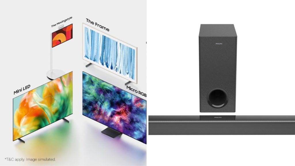 Tech and gadget updates today (May 27, 2026): Samsung Vision AI TVs, Philips soundbars and more | Technology News Samsung, Google and TVP unveil new tech-focused launches in India (Image: Express Image)